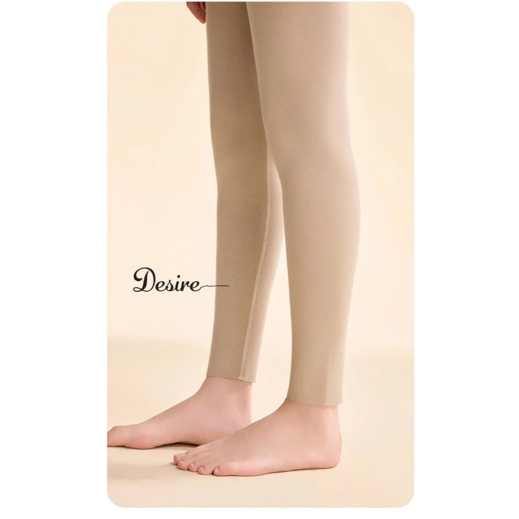 Desire Store, Quần Legging giữ nhiệt Nhung Lyocell ôm body không đường viền siêu nhẹ thích hợp cho mùa thu đông DESIRE GY-086 image 9 of 11