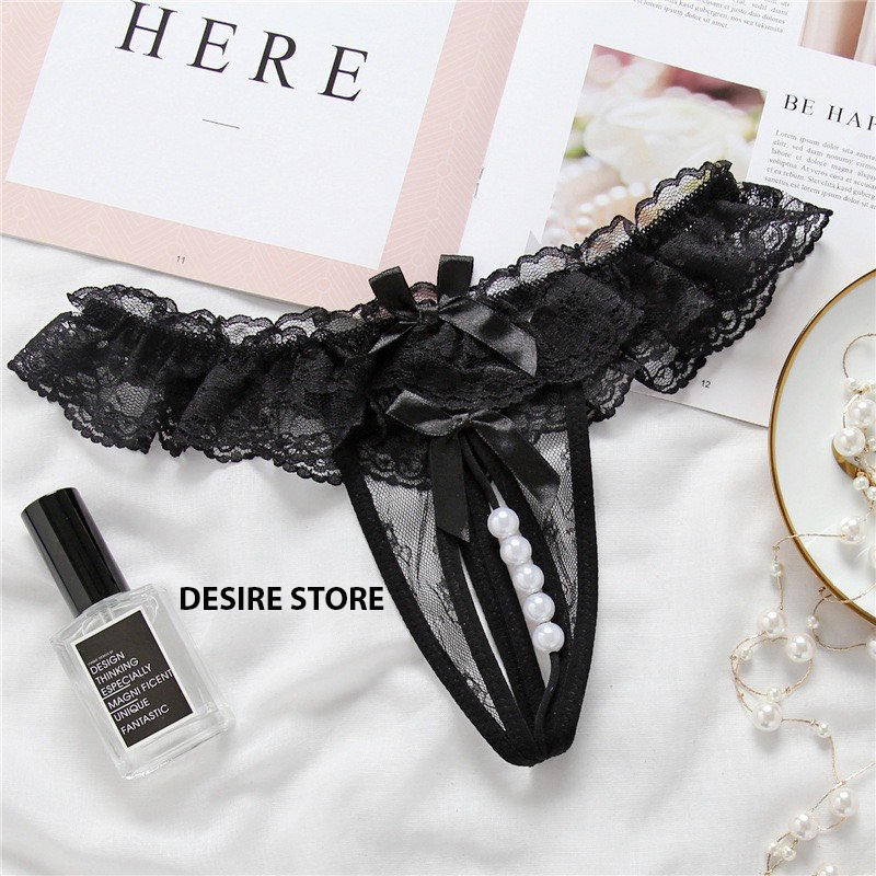 Desire Store, Quần lót nữ ren xuyên thấu Quần lót lọt khe Desire QLN-1142 image 3 of 11