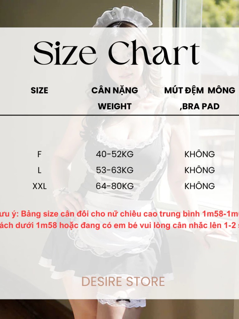 Desire Store, Đầm ngủ cosplay hầu gái váy ngủ ren sexy cosplay Cô hầu gái Nhật Bản hàng chính hãng GUIRUO QC loại 1 gợi cảm VN-612 image 8 of 10