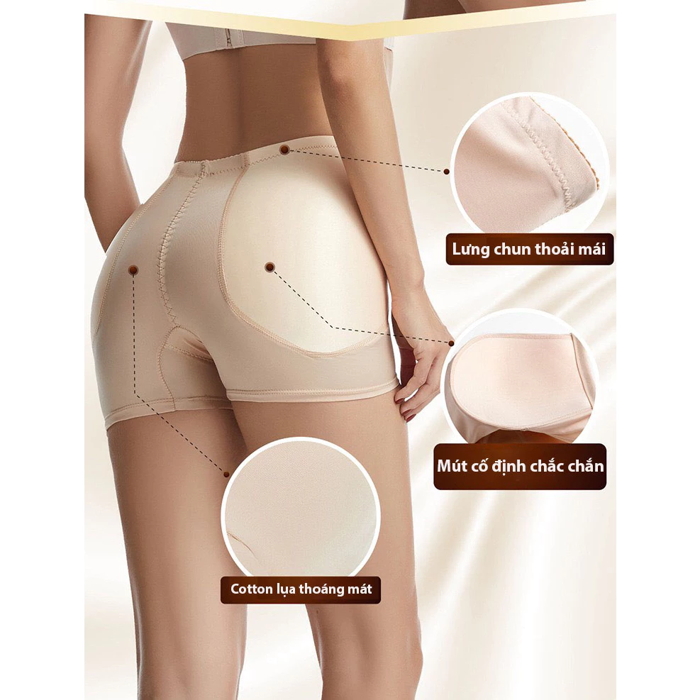 Desire Store, Quần đùi độn hông nâng hông tự nhiên mút cố định quần lót nâng hông QL-1910 image 2 of 11
