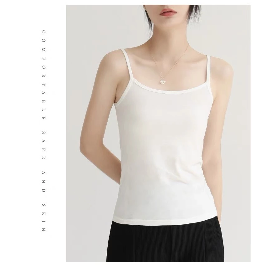 Desire Store, Áo lót hai dây thun Modal (Gỗ sồi) mềm mịn thấm mồ hôi ANN-0021 image 5 of 26