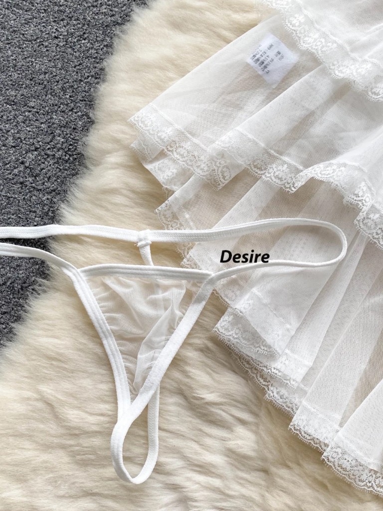 Desire Store, Váy ngủ ren cao cấp hai dây ôm body gợi cảm Desire VN-8497 image 13 of 18