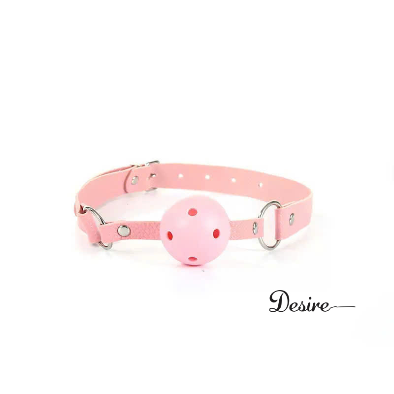 Desire Store, Ball gag Bóng bịt miệng dây da Nút bịt miệng dạng bóng sextoy Phụ kiện BDSM DESIRE BG-01 (Leather Ball Gag – BDSM Accessory DESIRE BG-01) image 3 of 9