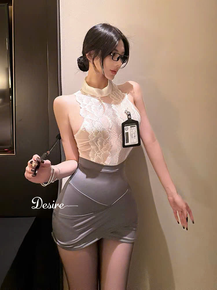 Desire Store, 1142 BIGSIZE Bộ đồ ngủ hóa trang Cosplay Cô Thư Ký gợi cảm DESIRE image 8 of 10