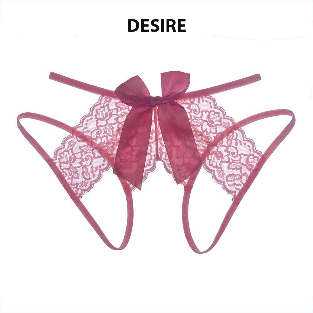 Desire Store, Quần lót ren lọt khe dây xẻ đáy gợi cảm sexy DESIRE QL-012 image 10 of 15
