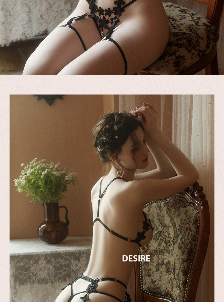 Desire Store, Bộ đồ lót liền thân kèm đai dây Bodysuit gợi cảm sexy DESIRE VN-076 image 6 of 11