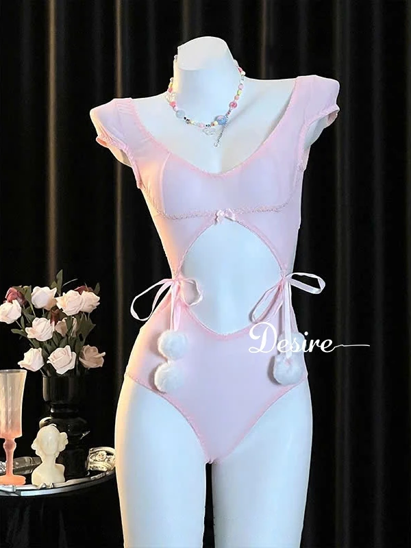 Desire Store, Bộ Cosplay Thỏ cột dây chất ren mềm mịn gợi cảm sexy DESIRE VN-6149 image 7 of 14