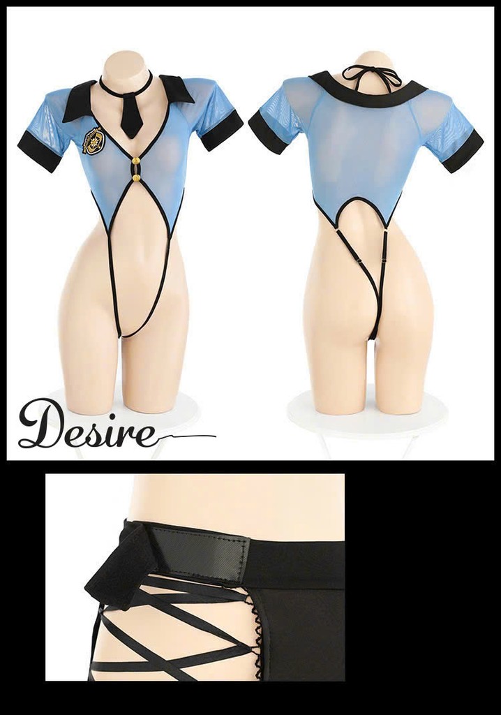 Desire Store, Set Cosplay Cảnh Sát Sexy Gợi Cảm DESIRE 6814 (Sexy Police Cosplay Set DESIRE 6814) image 9 of 13