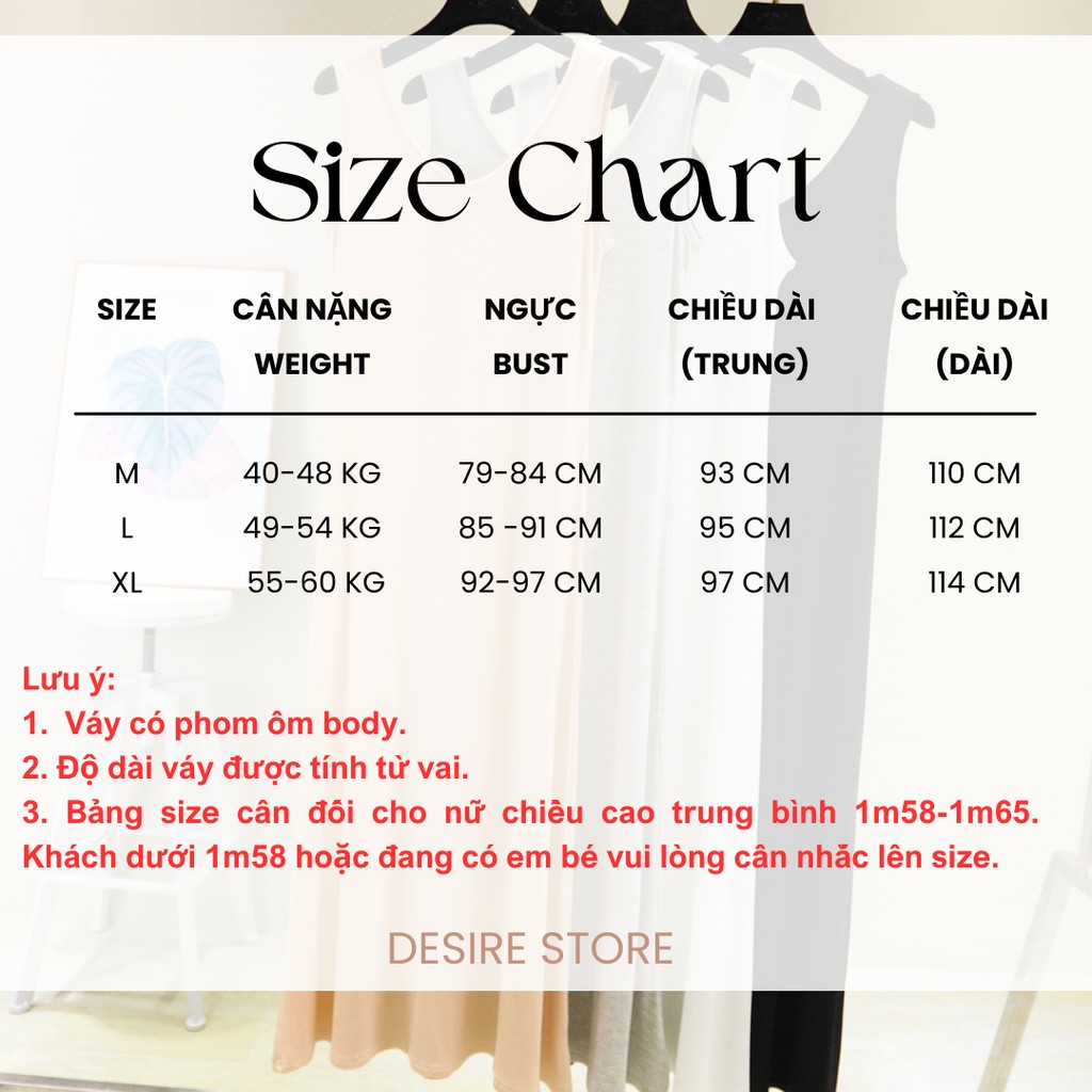 Desire Store, Đầm thun sát nách vải modal (Gỗ sồi) dáng ôm cổ tim mịn mát mùa hè BTM-1012 image 10 of 18