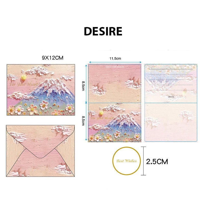 Desire Store, Túi Giấy Quà Tặng In Tranh Nghệ Thuật Cao Cấp sang Hộp quà đẹp TQ-01 - Thiệp image 11 of 14