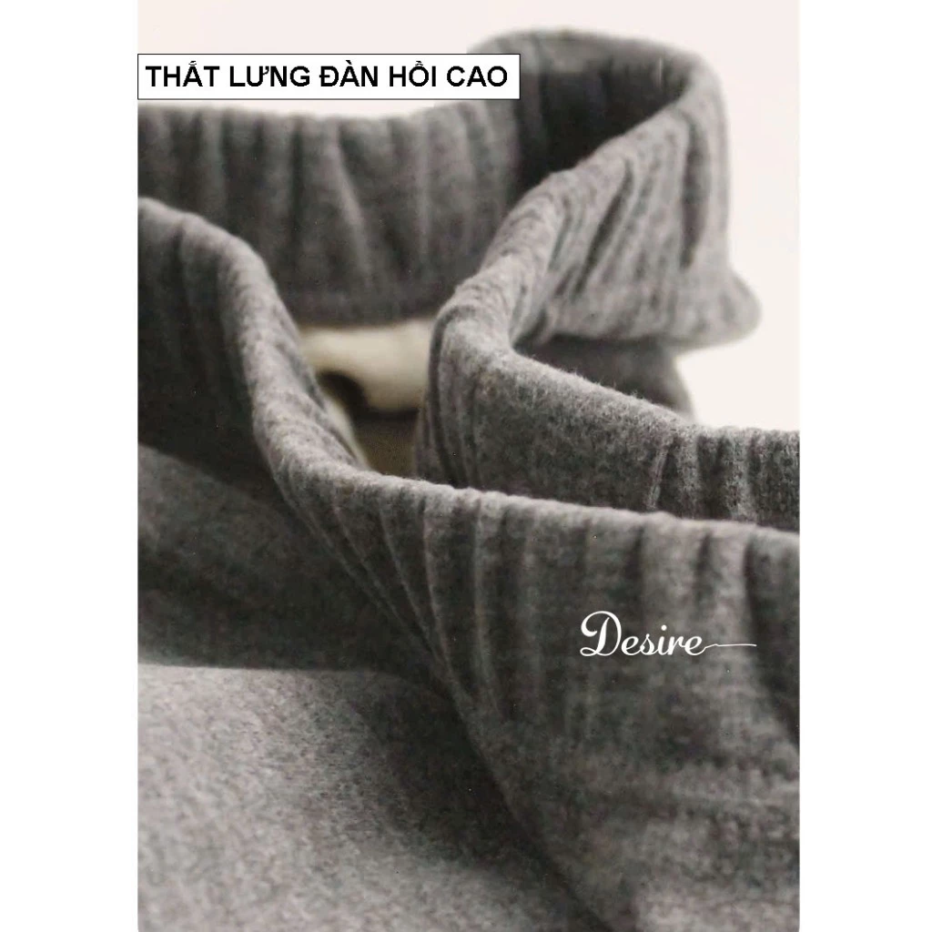 Desire Store, Quần dài giữ nhiệt len lông cừu cashmere kháng khuẩn 7A cho nam quần legging bó sát chống lạnh DESIRE QGN-01 image 5 of 13