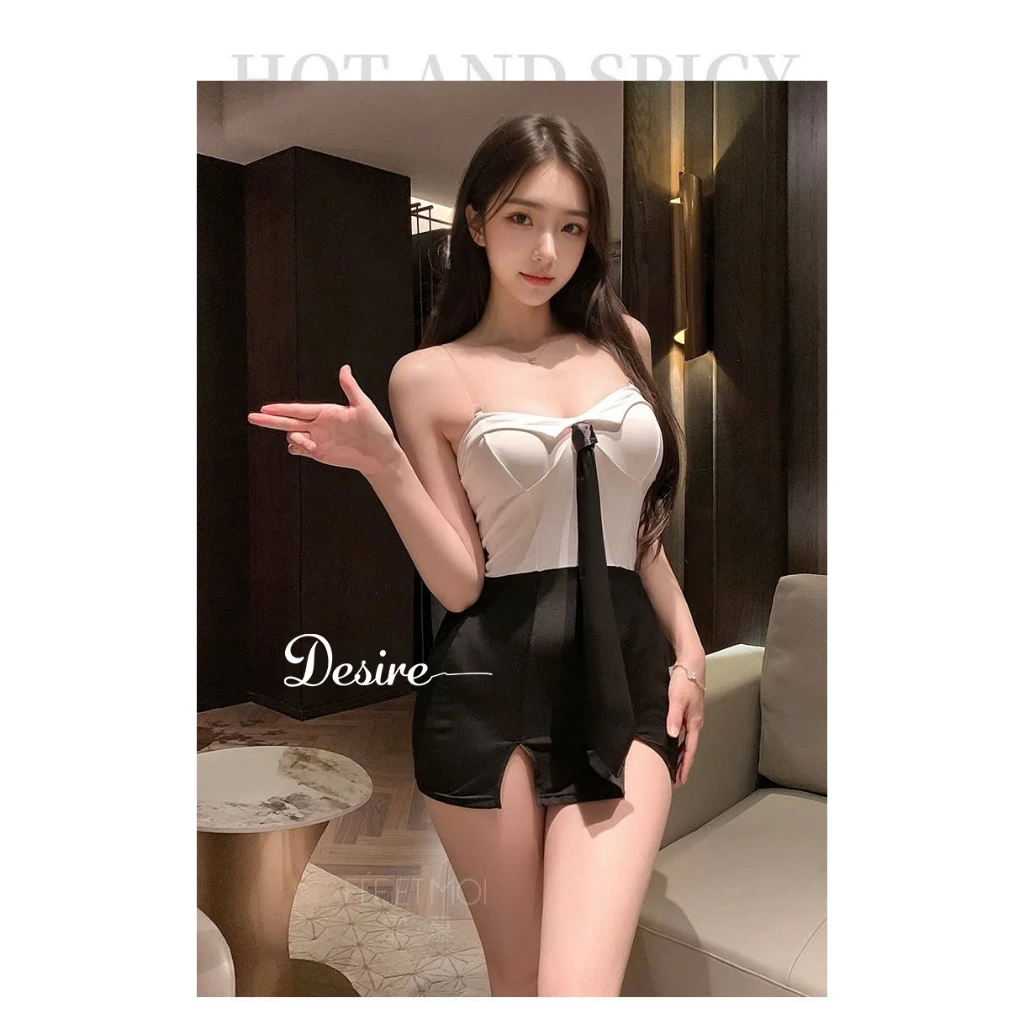 Desire Store, Bộ đồ ngủ Cosplay cô nàng thư ký cảnh sát gợi cảm DESIRE ZY104 image 4 of 13