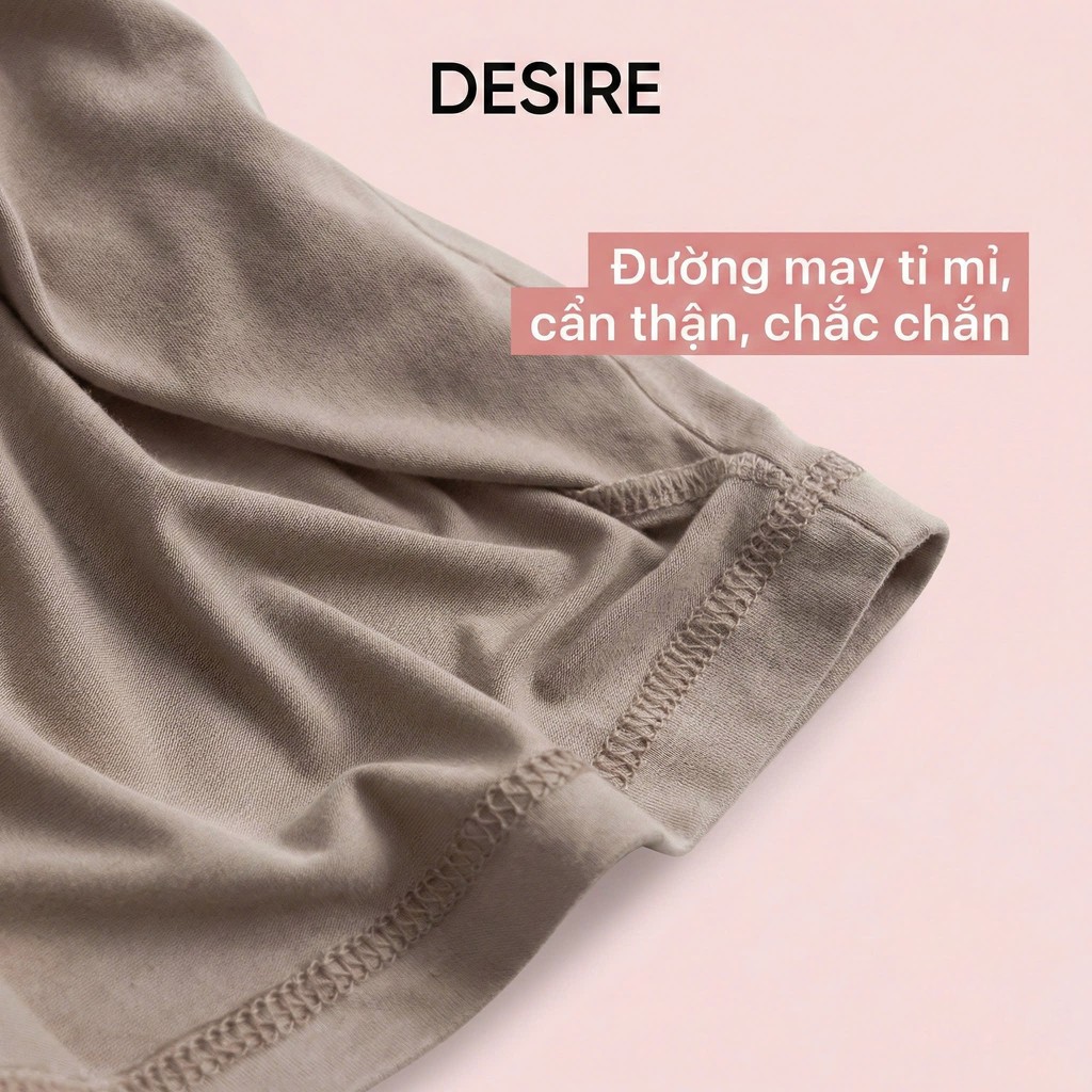 Desire Store, Áo thun ngắn tay có mút ngực thun Vicose cao cấp A2302 image 4 of 20