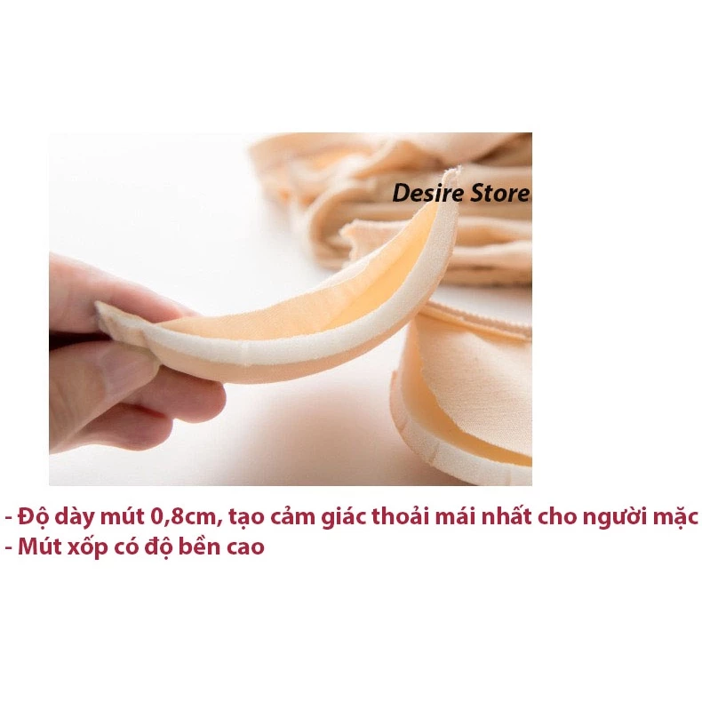 Desire Store, Áo lót hai dây thun Vicose hàng loại 1 cao cấp kèm mút ngực thông hơi A2010 image 6 of 27