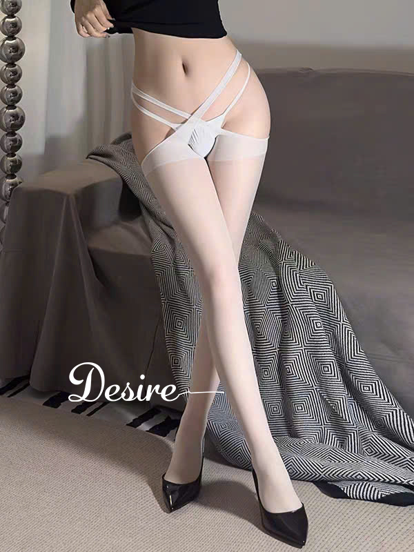 Desire Store, Tất lưới cạp chéo phong cách nữ tính gợi cảm quyến rũ DESIRE T-7326 image 3 of 11