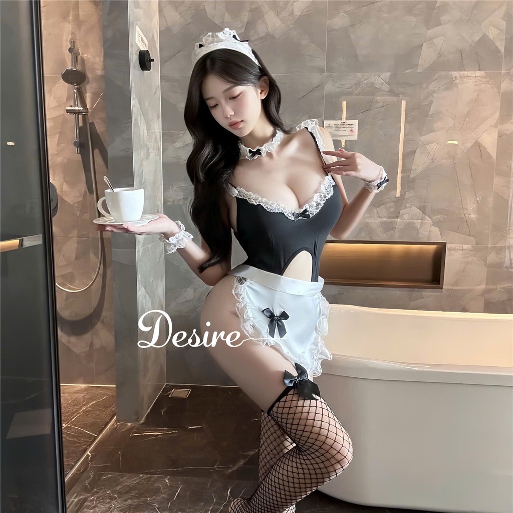 Desire Store, Váy ngủ Cosplay CÔ HẦU GÁI đầy đủ phụ kiện DESIRE ZY92 image 2 of 9