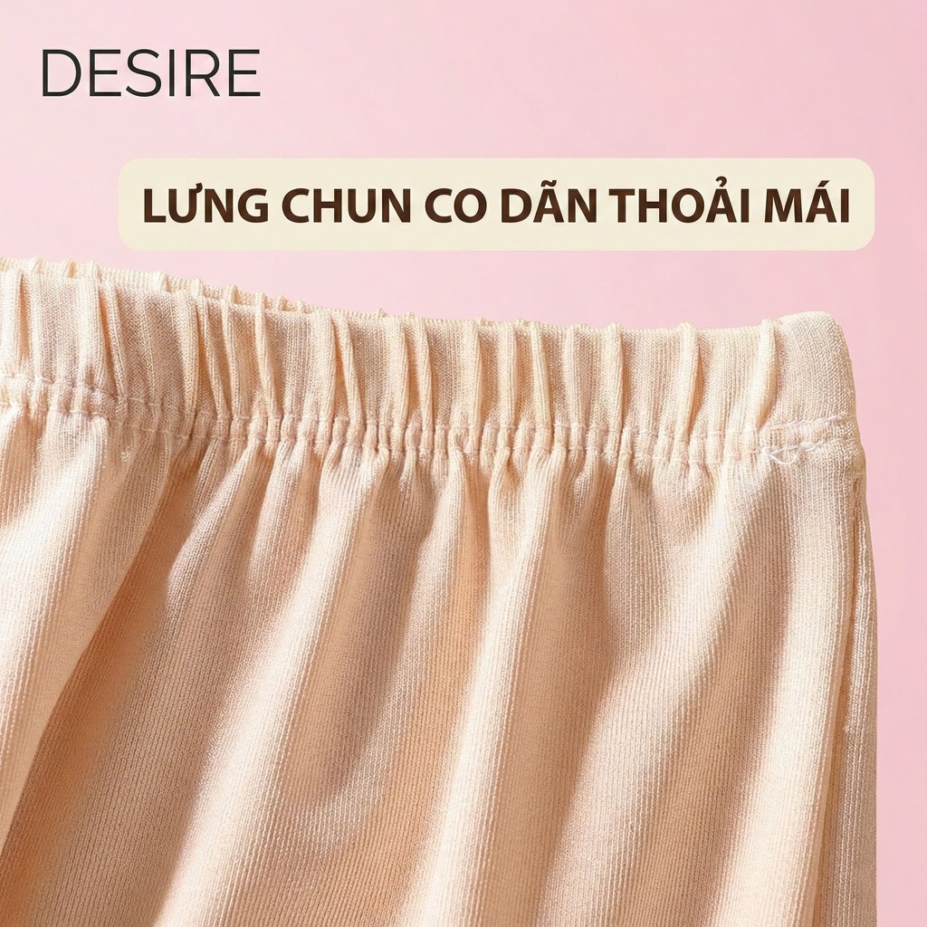 Desire Store, Chân Váy lót thun modal  (gỗ sồi) dáng xòe rộng thoải mái - Chân váy mặc lót thun mịn mát Desire VN-064 image 6 of 40