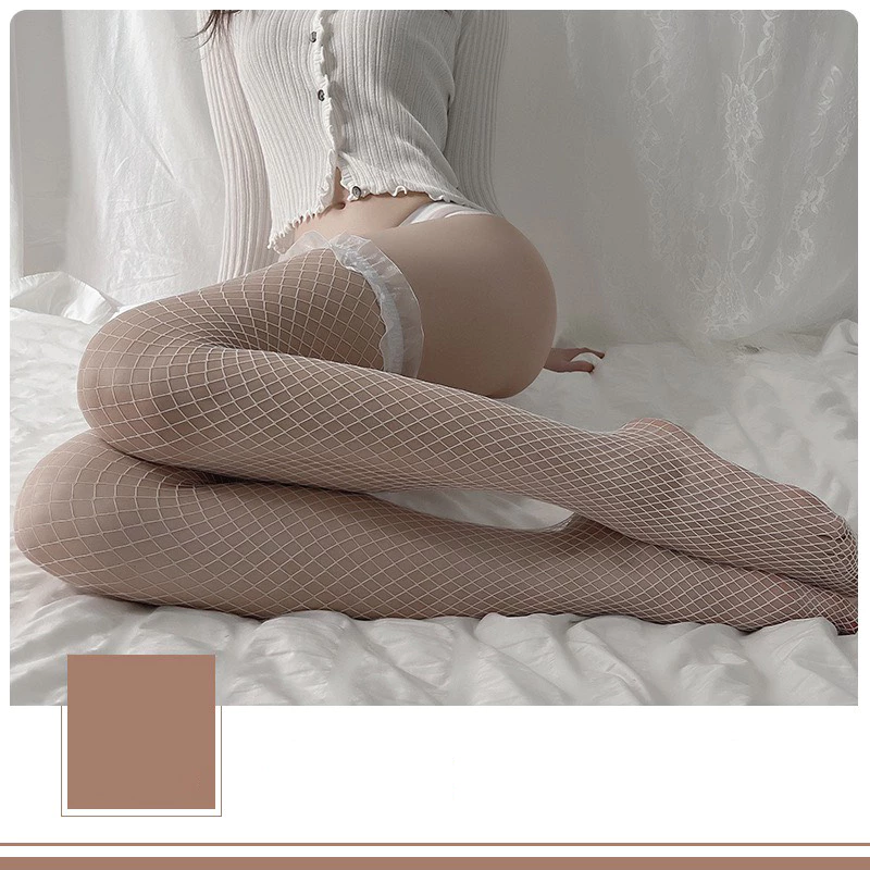 Desire Store, Tất lưới nữ ren dài trên gối phong cách gợi cảm sexy cosplay DESIRE T-002 image 7 of 9