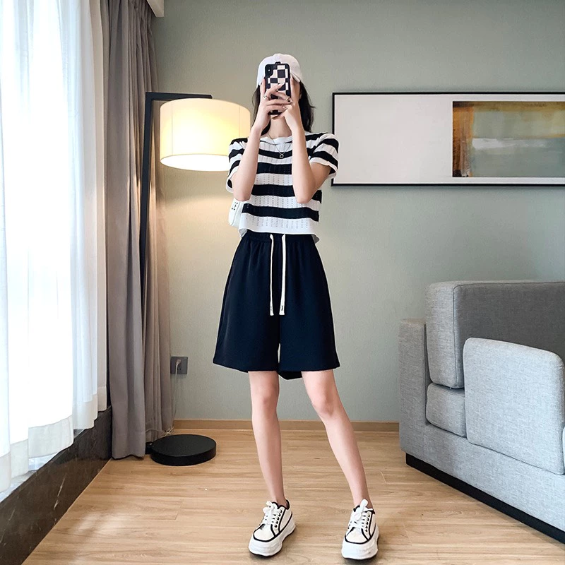 Desire Store, Quần Short nữ thun loại 1 dày dặn cột chun QN-003 image 2 of 11