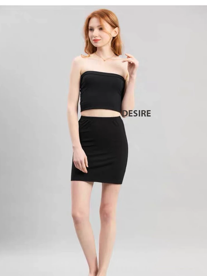 Desire Store, Chân váy lót dáng ôm Thun Modal (Gỗ sồi) co dãn mát mịn Chân váy mặc lót trong VNN-0098 image 14 of 24