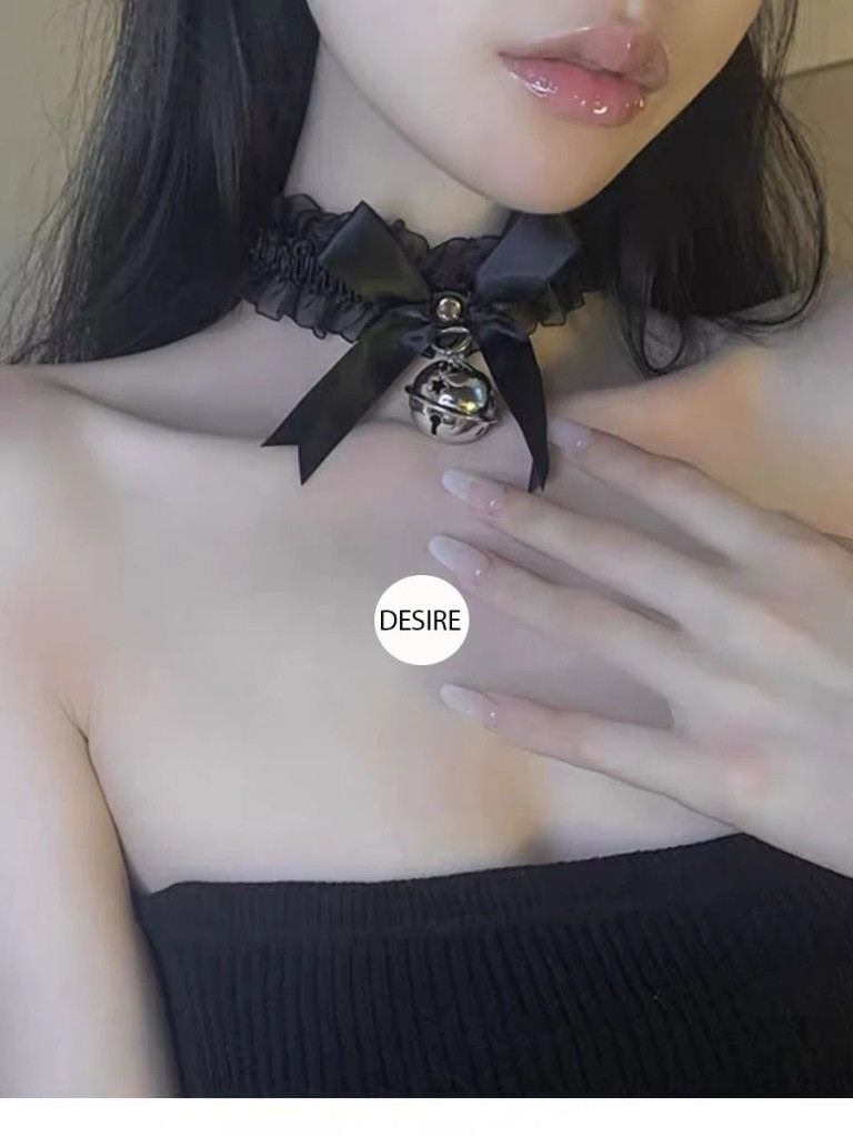 Desire Store, Vòng cổ Chocker bằng ren xinh xắn - Phụ kiện cosplay phòng ngủ gợi cảm VC-002 image 8 of 14