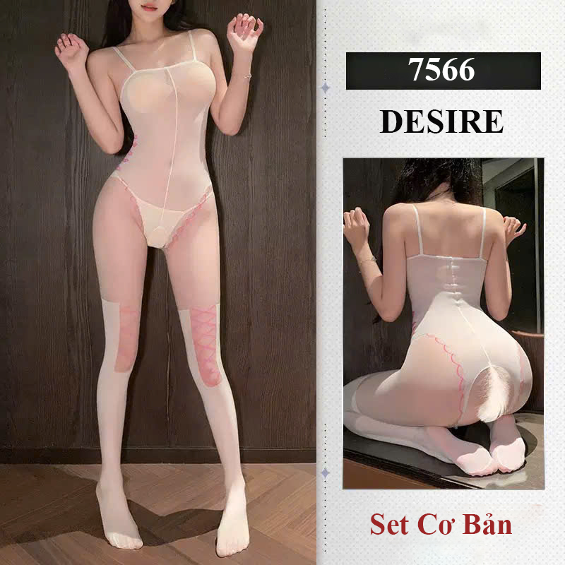Desire Store, Bộ liền thân 7566 - Bodysuit hở đáy sexy gợi cảm DESIRE - SET CƠ BẢN image 6 of 7