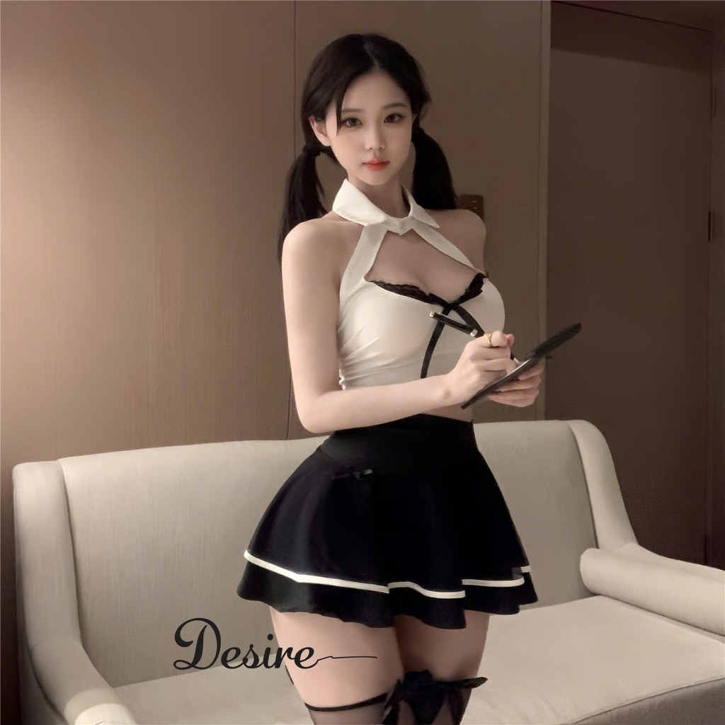 Desire Store, Váy ngủ Cosplay cô nàng thư ký công sở phong cách  nữ tính quyến rũ gợi cảm DESIRE VN-1210 image 6 of 12