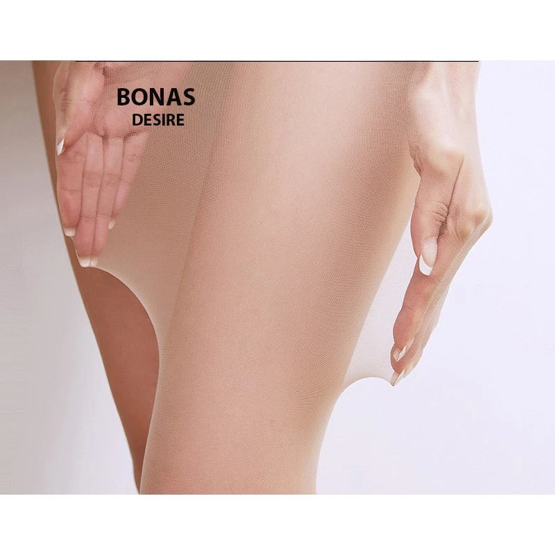 Desire Store, Tất quần mỏng mịn chống tia UV mùa hè chính hãng BONAS màu da đen DS1081 image 4 of 12