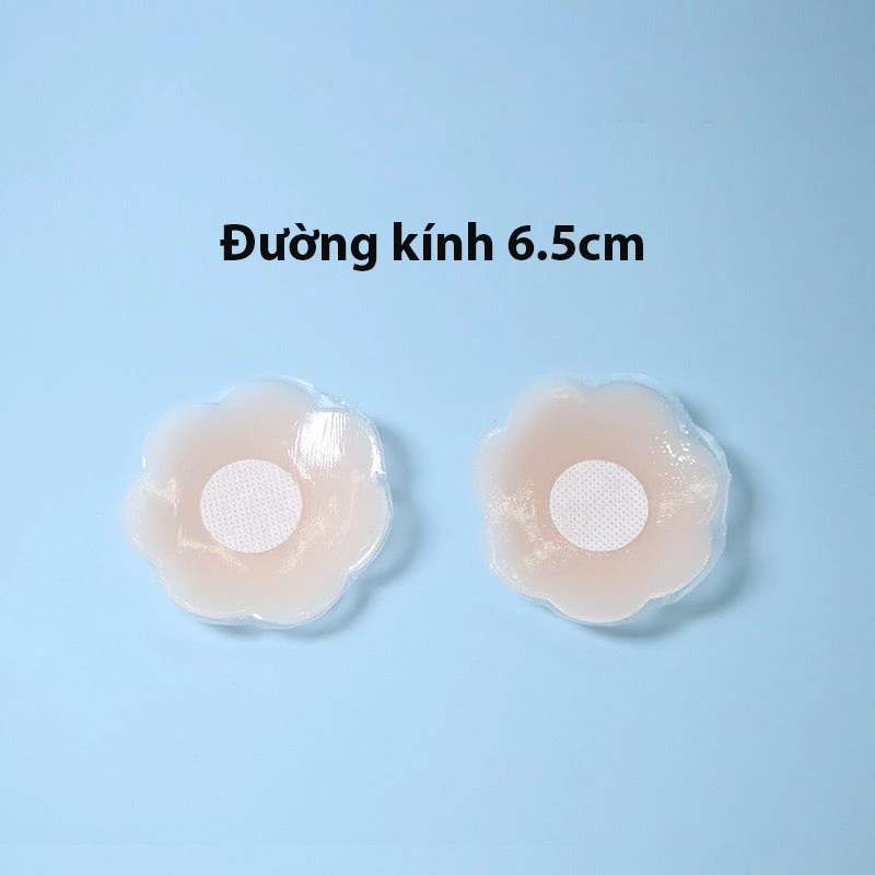 Desire Store, Miếng dán ngực - Miếng dán đầu ti dán nhũ hoa silicon Không nâng (6,5cm) DESIRE MD-001 - Túi bóng 1 cặp image 13 of 13
