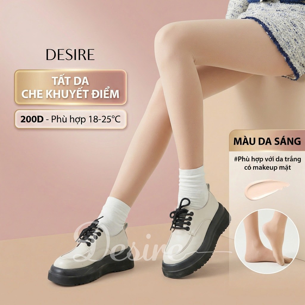 Desire Store, Tất quần loại dày cổ điển giữ ấm che khuyết điểm BONAS CHÍNH HÃNG 80D 200D 480D T-013 - 200D DA SÁNG image 18 of 21