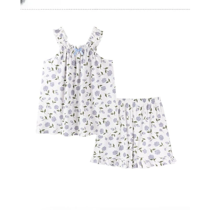 Desire Store, Đồ bộ mặc nhà sát nách mát mịn mùa hè phong cách dễ thương DESIRE image 3 of 11