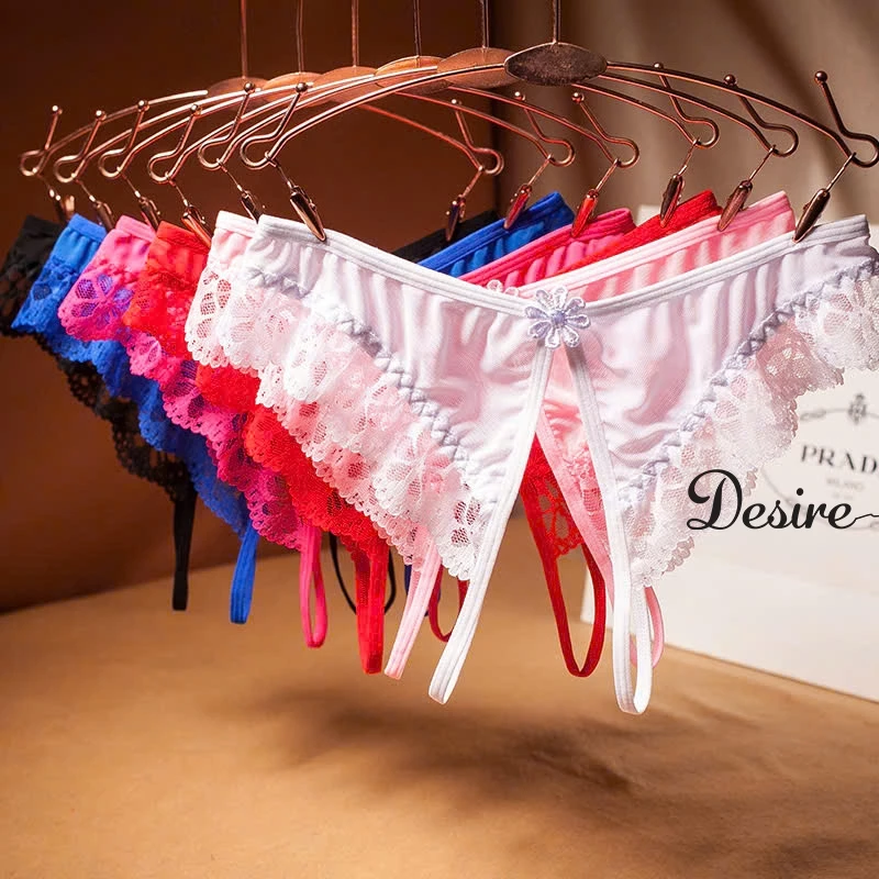 Desire Store, Quần lót nữ ren xuyên thấu Quần lót lọt khe Desire QL-2221 - Màu ngẫu nhiên, 3 quần image 8 of 8