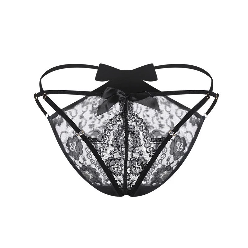 Desire Store, Quần lót ren dây xẻ mông gợi cảm sexy QLN-2177 - Đen image 3 of 5