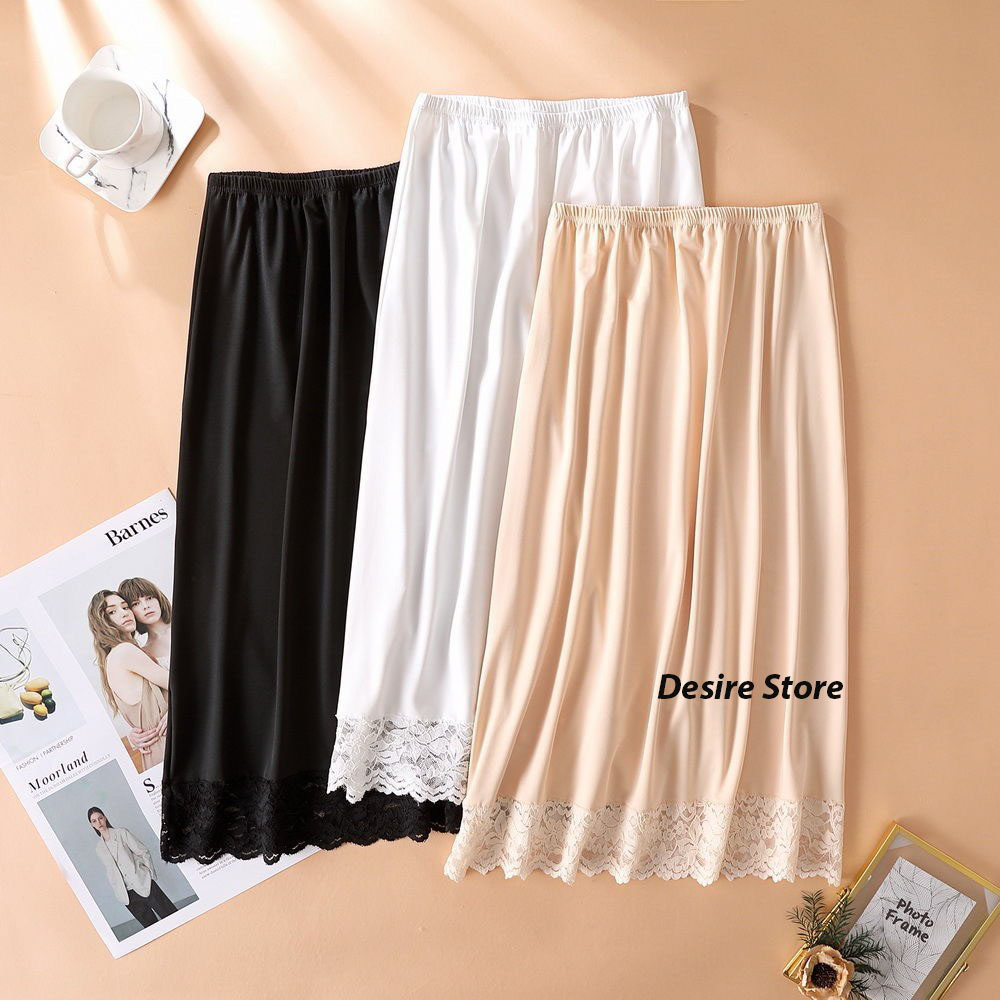 Desire Store, Chân Váy lót thun modal  (gỗ sồi) dáng xòe rộng thoải mái - Chân váy mặc lót thun mịn mát Desire VN-064 image 7 of 27