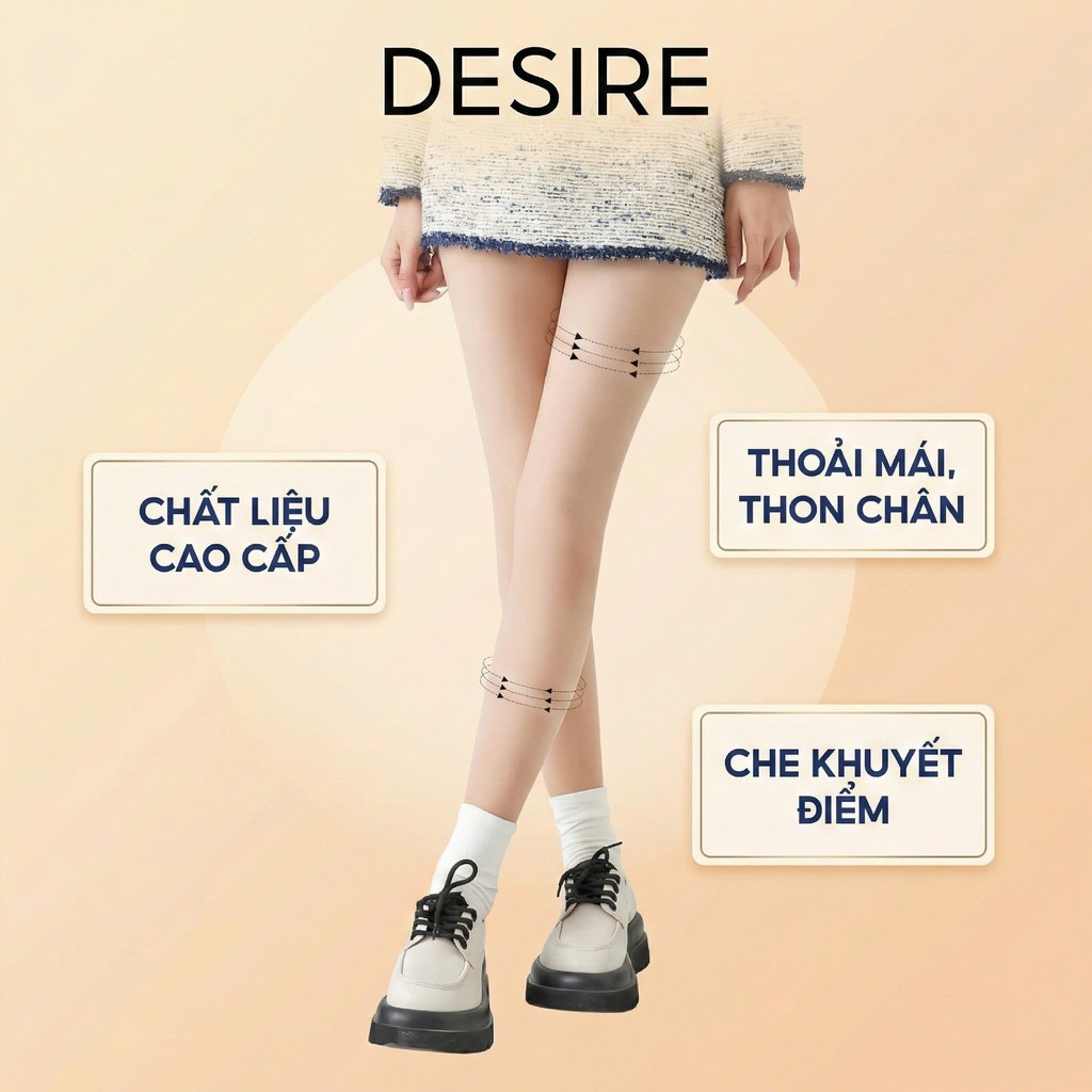 Desire Store, Tất quần loại dày cổ điển giữ ấm che khuyết điểm BONAS CHÍNH HÃNG 80D 200D 480D T-013 image 9 of 21
