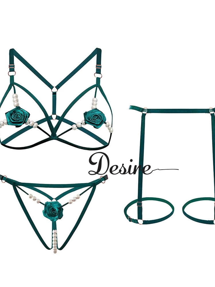 Desire Store, Bộ đồ lót liền thân kèm đai dây Bodysuit DESIRE VN-075 image 7 of 15