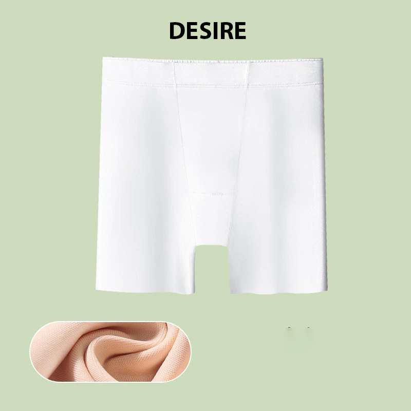 Desire Store, Quần đùi mặc váy chất su lụa lạnh không đường viền chính hãng MYC HOME QL-021 - Trắng, XL (58-65kg) image 8 of 9