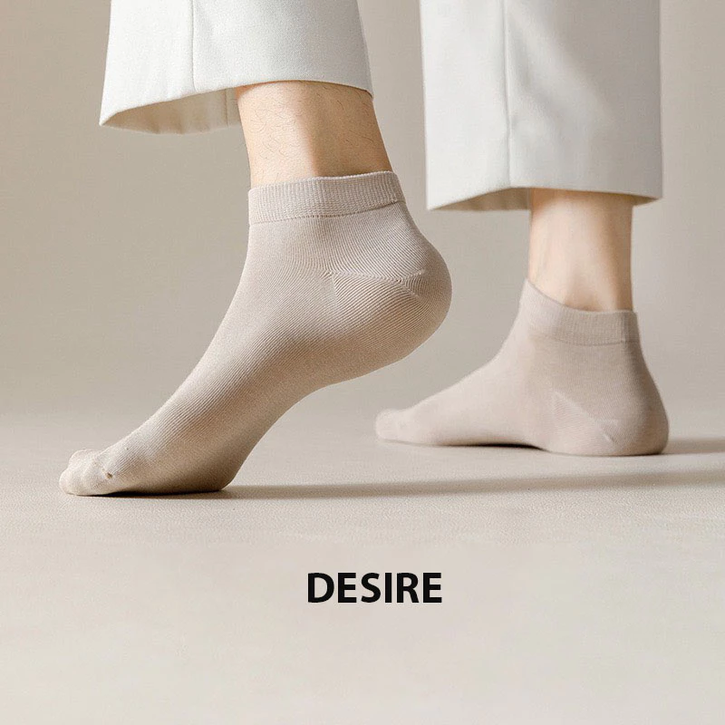 Desire Store, Tất nam cổ ngắn cao cấp chất mềm mịn kháng khuẩn phong cách sang trọng T-023 image 5 of 13