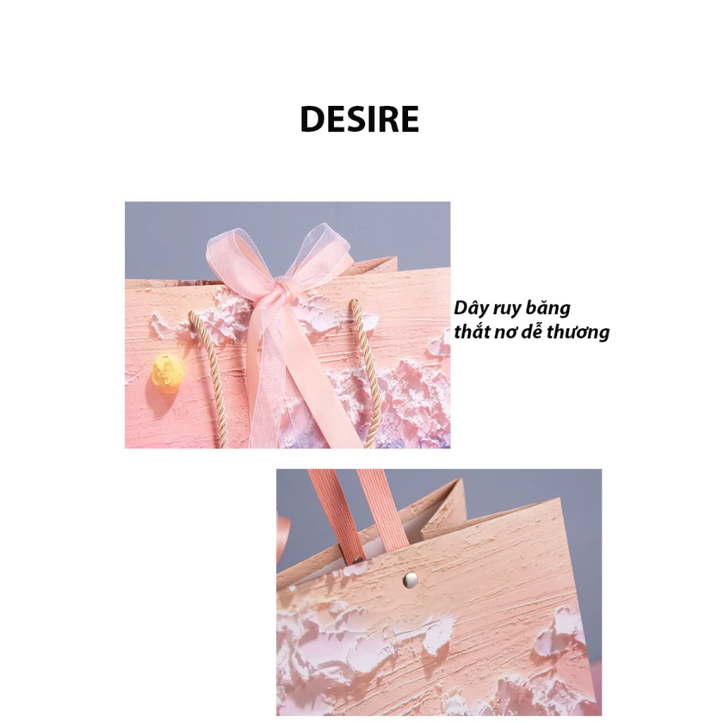 Desire Store, Túi Giấy Quà Tặng In Tranh Nghệ Thuật Cao Cấp sang Hộp quà đẹp TQ-01 image 8 of 14