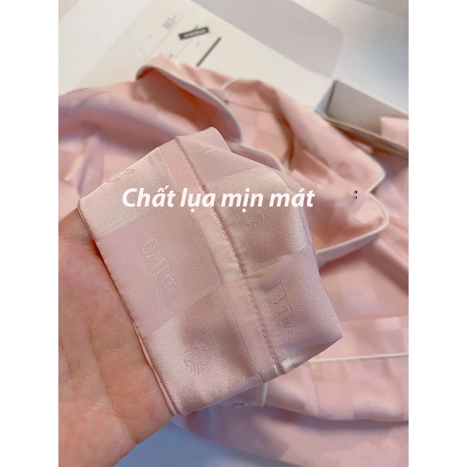 Desire Store, Đồ bộ mặc nhà lụa dài tay DBO-0033 image 6 of 13