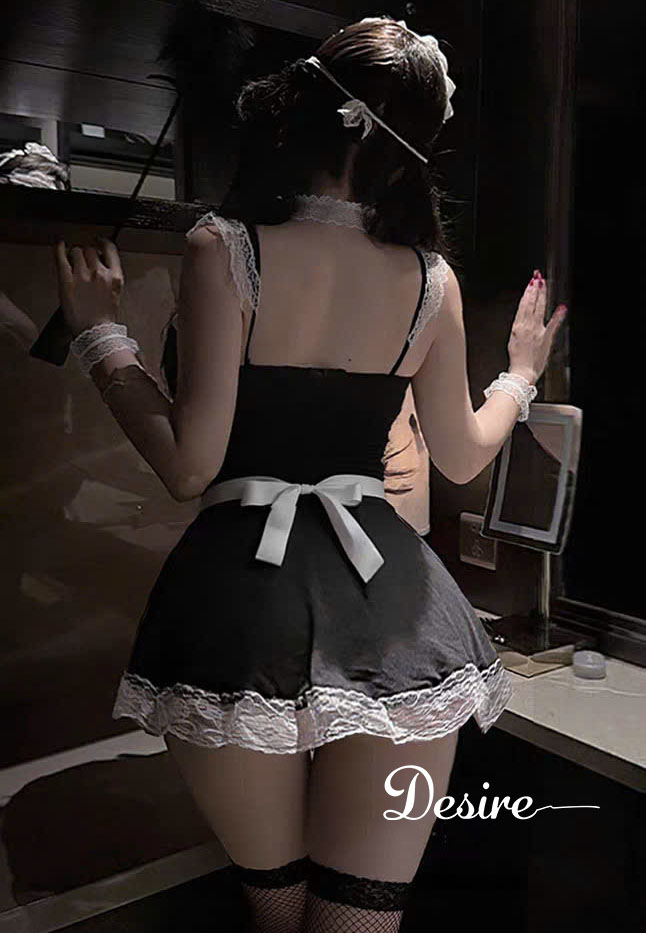 Desire Store, Đầm ngủ cosplay hầu gái váy ngủ ren sexy cosplay Cô hầu gái Nhật Bản hàng chính hãng GUIRUO QC loại 1 gợi cảm VN-612 image 5 of 9