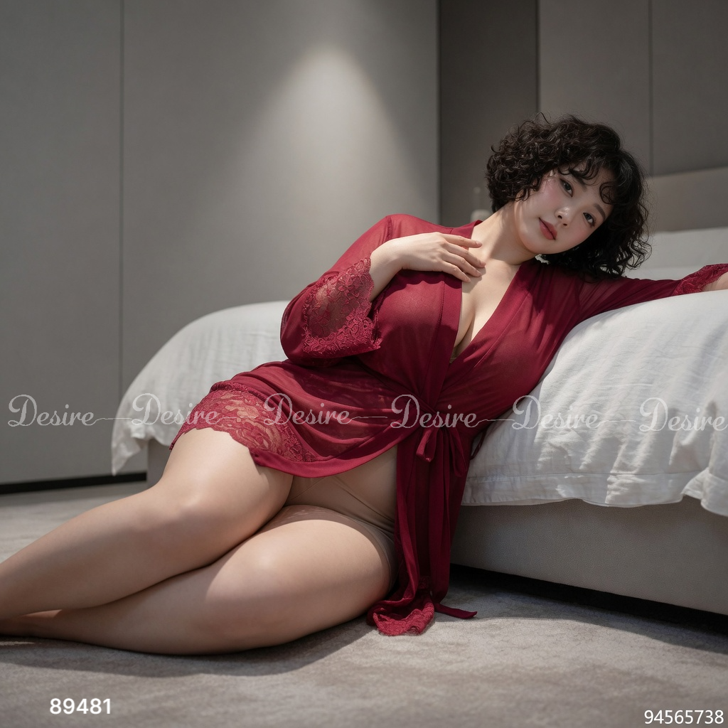 Desire Store, Áo Choàng Ngủ Nữ Dáng Dài Ren Lưới Xuyên Thấu DESIRE VN-89481 - Áo Khoác Đồ Ngủ Quyến Rũ DESIRE 89481  (Women's Long Sheer Mesh & Lace Kimono Robe - Elegant Sheer Sleepwear Cover-Up DESIRE 89481) image 14 of 24