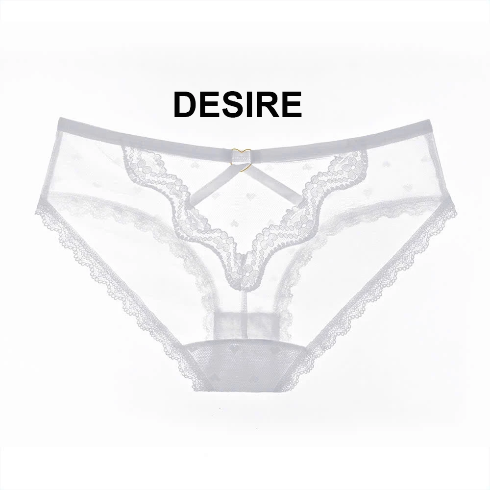 Desire Store, Quần lót ren phong cách gợi cảm sexy DESIRE QL-024-1 - Trắng image 8 of 8