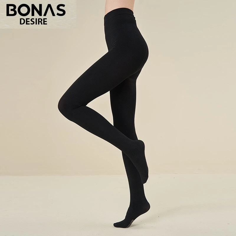 Desire Store, Tất quần loại dày Nâng cấp giữ ấm che khuyết điểm định hình dáng BONAS CHÍNH HÃNG 80D 200D 480D T-015 image 5 of 12