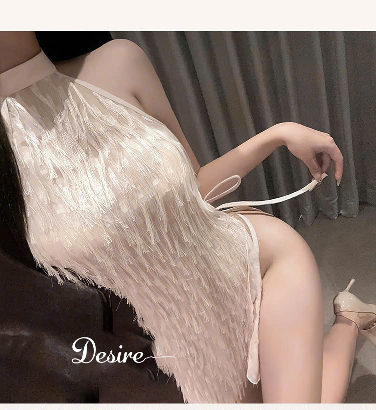 Desire Store, Váy ngủ cổ yếm chất mềm mại Phong cách sang trọng DESIRE VN-6533 image 4 of 8