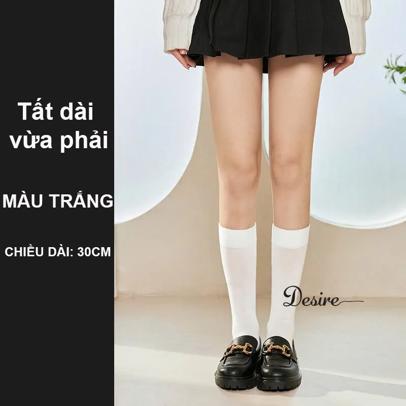 Desire Store, Tất thun len nữ chính hãng BONAS Style Nhật Bản chất đẹp cao cấp phong cách đơn giản sang trọng DS-3336 image 7 of 17