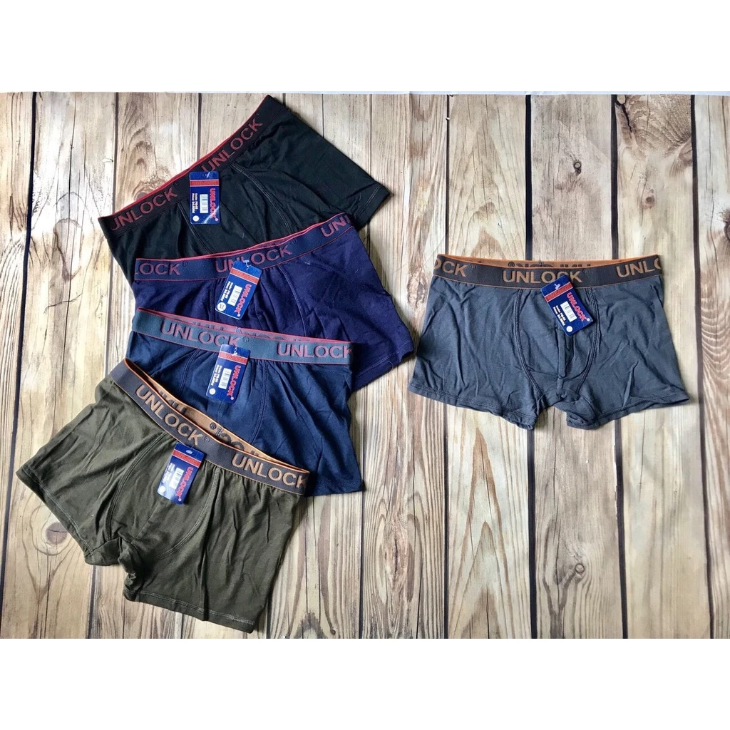 Desire Store, Quần lót đùi nam thun cotton lưng bản to QNN-004 image 5 of 11