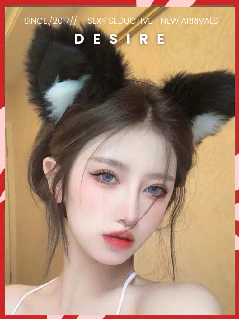 Desire Store, (Mẫu mới) Bờm - Cài tóc mèo lông phụ kiện hoá trang sang trọng DESIRE BỜM-ZY1042 image 2 of 9
