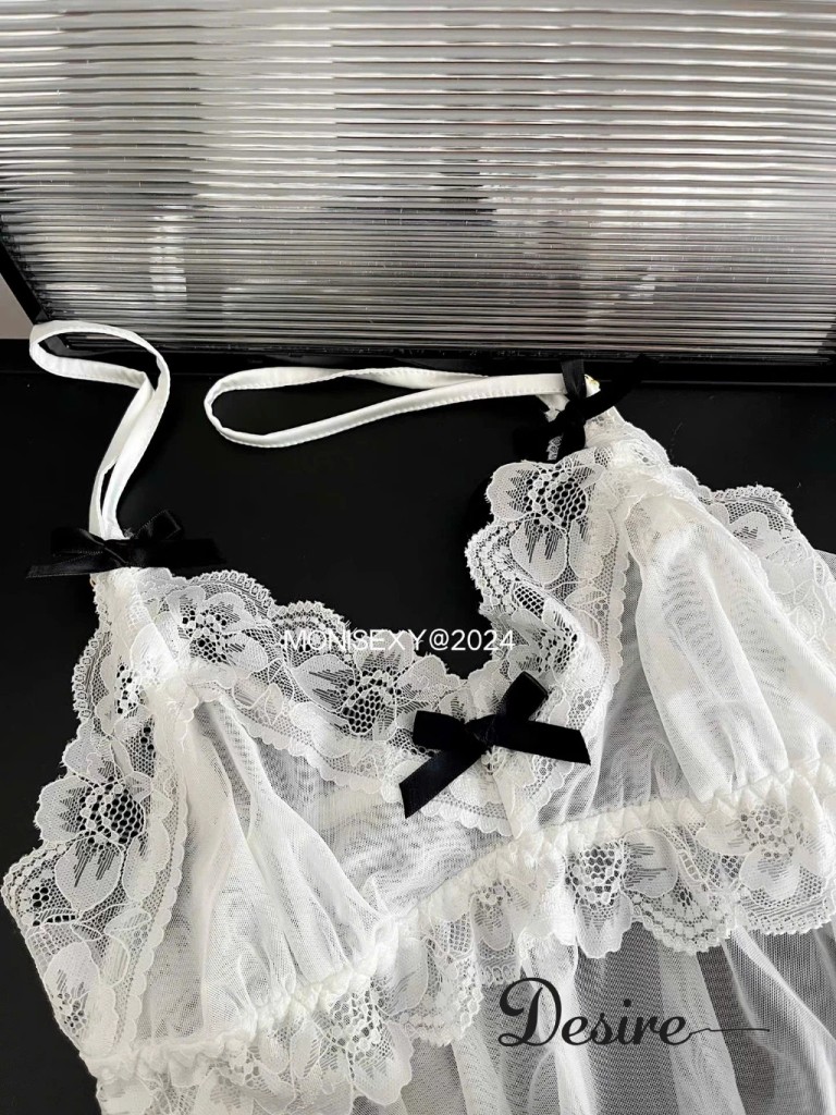 Desire Store, Váy ngủ lưới xuyên thấu gợi cảm kèm quần DESIRE VN-7883 image 3 of 10