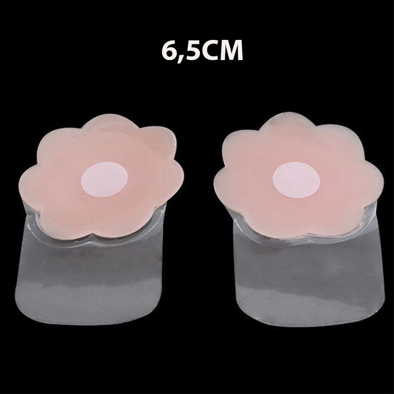 Desire Store, Miếng dán ngực nâng ngực silicon (10cm) - Áo dán nâng ngực có kéo chống xệ MD-001 - Túi bóng nâng 6,5cm, 1 CẶP image 5 of 12